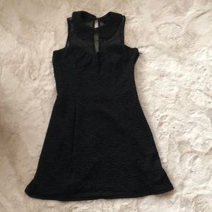 Jump Girl black sleeveless mini dress